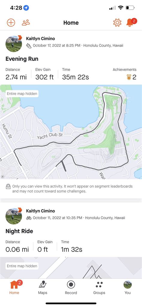 strava unhide start and end|how to hide end of run strava.